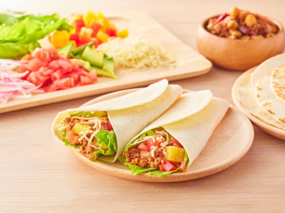Chana Masala Wrap