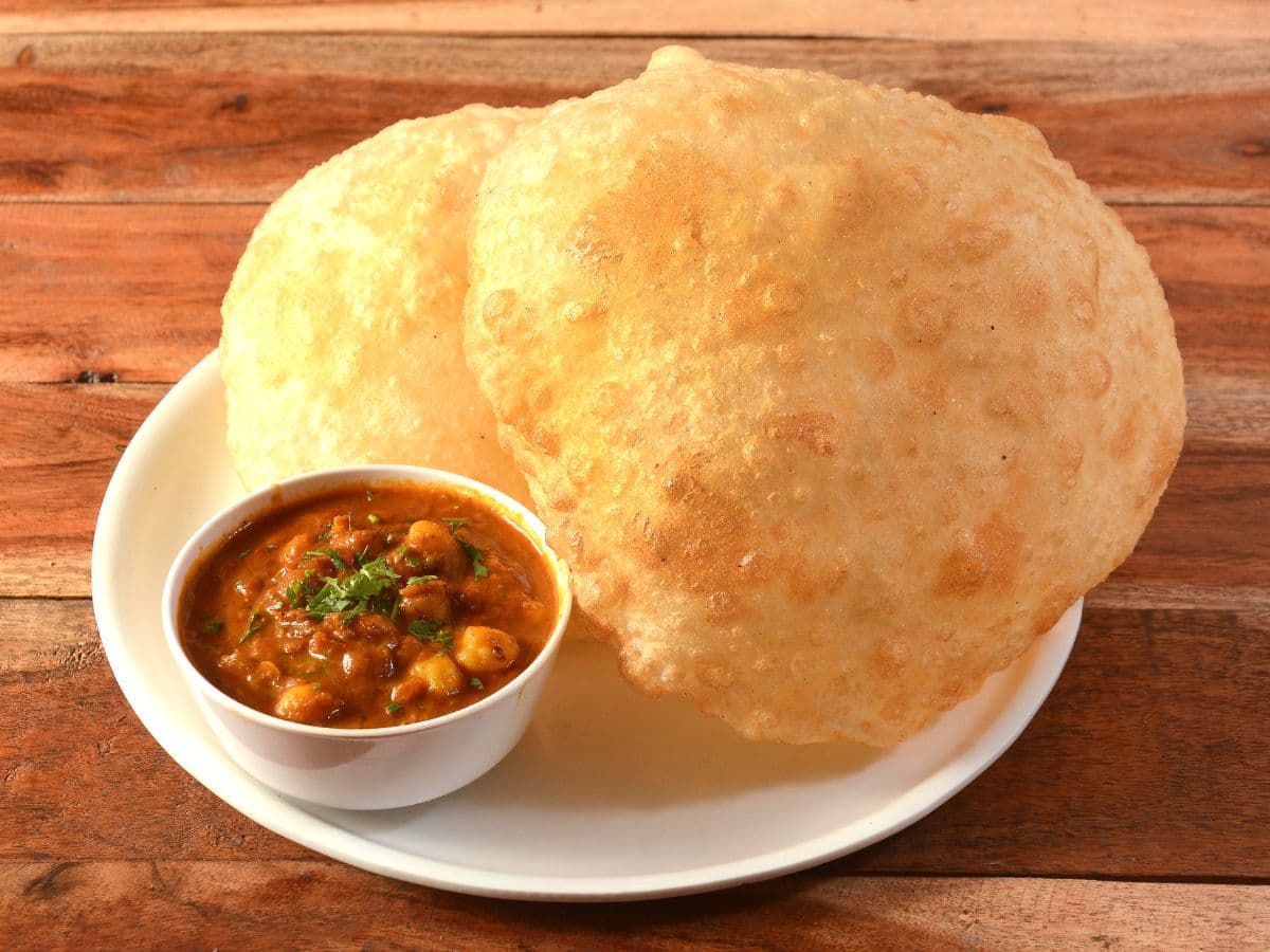 Chole Bhature Thali