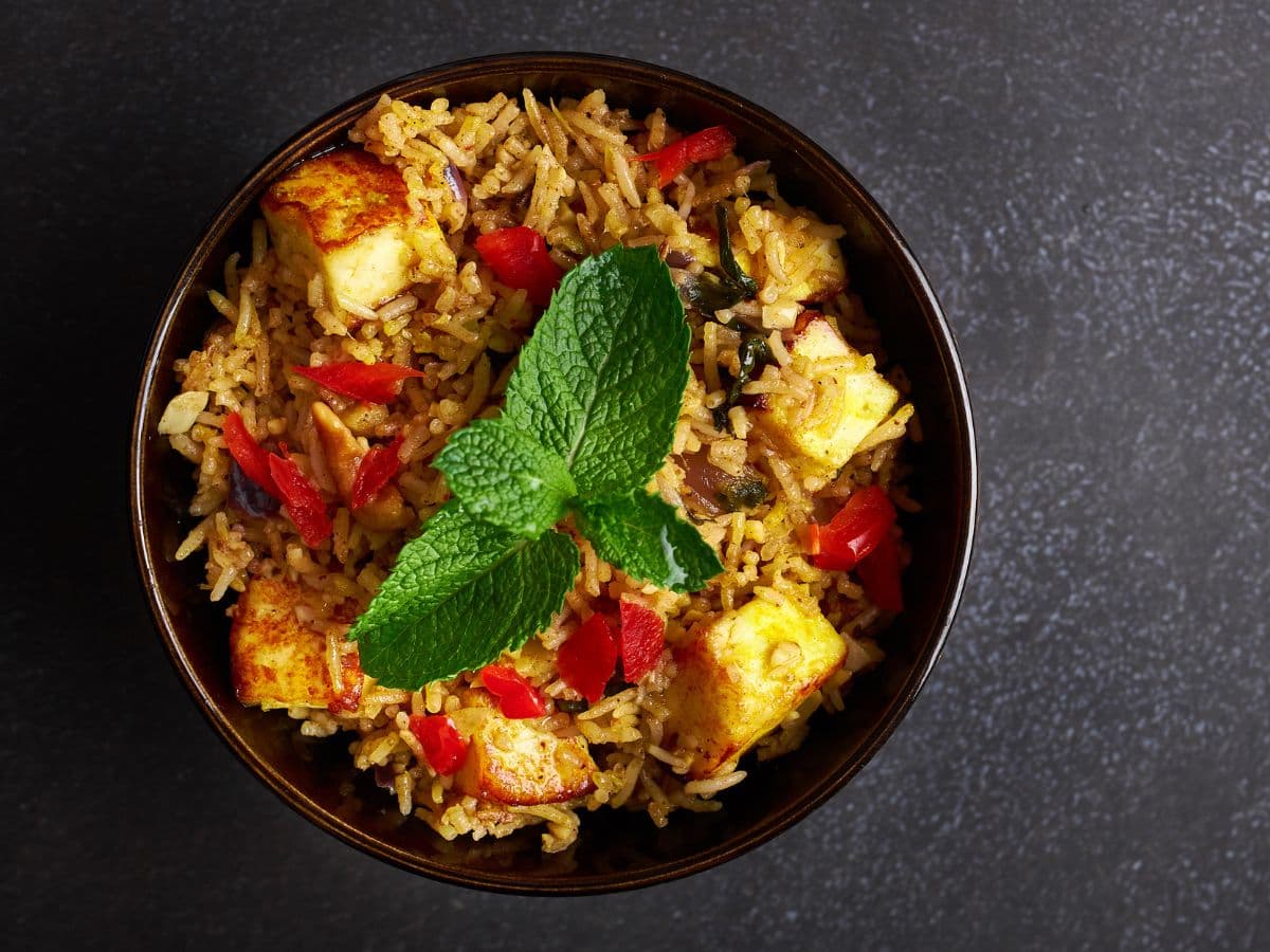 Paneer Biryani