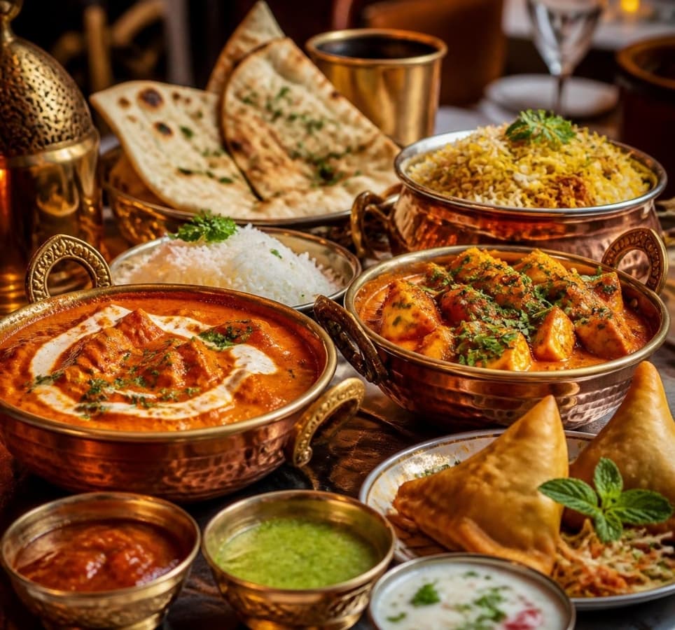 Authentic Indian food at Namaste India 555